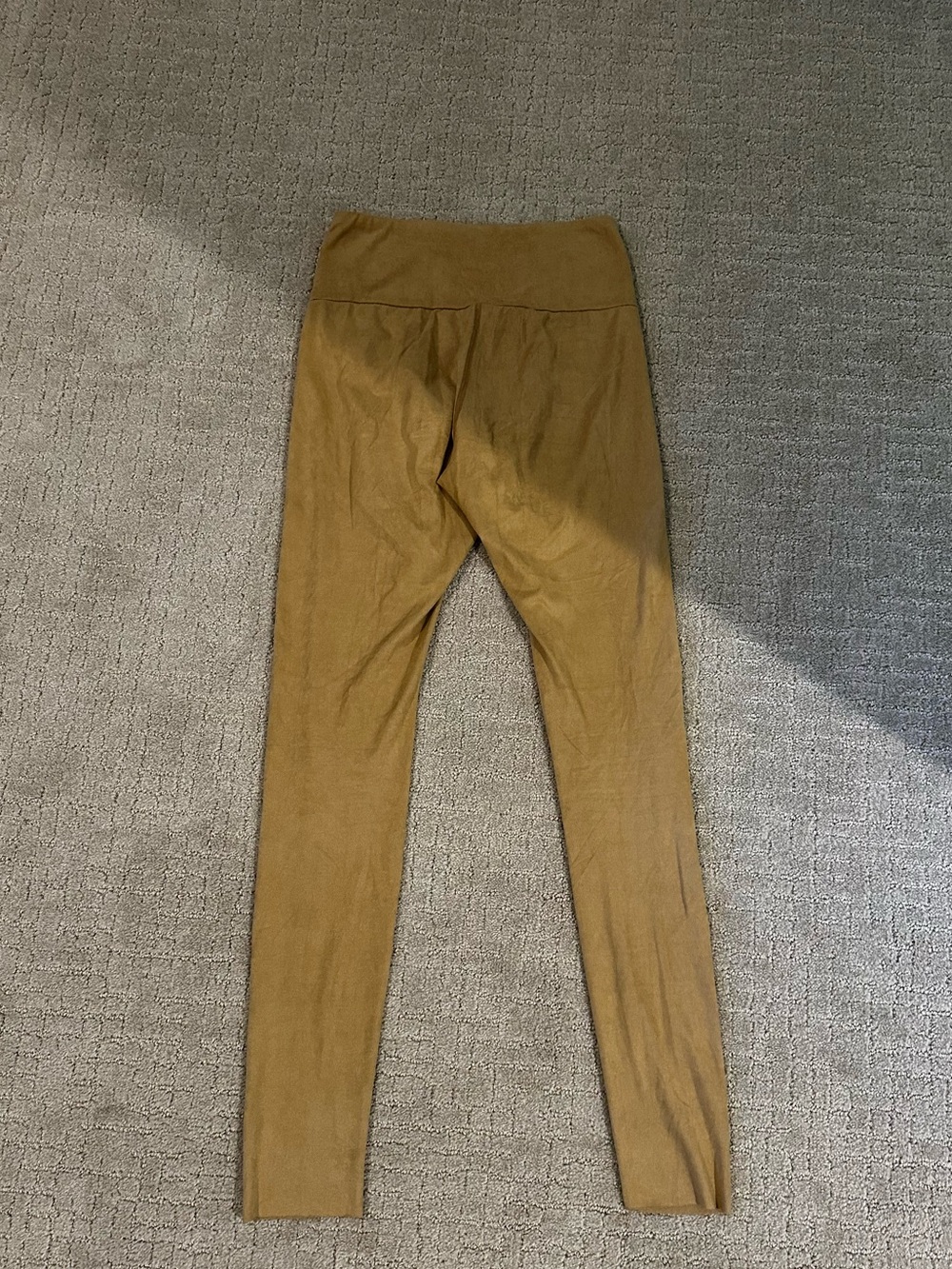 Tan Tribe Kelley suede leggings